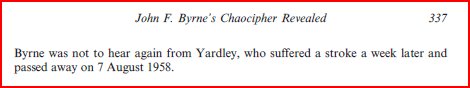 Yardley - Damen story about random ciphertext